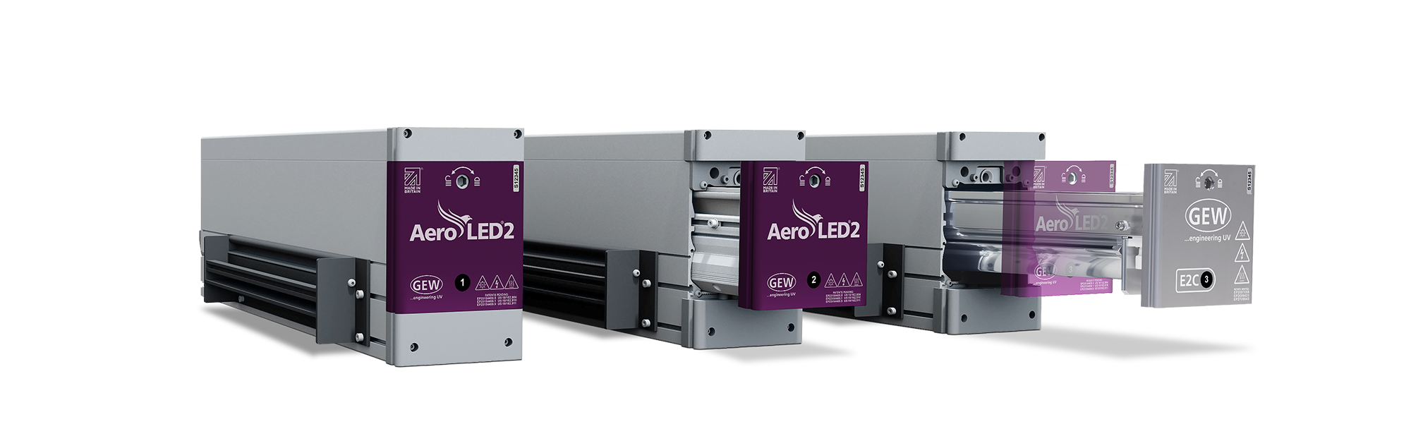 AeroLED2 et E2C